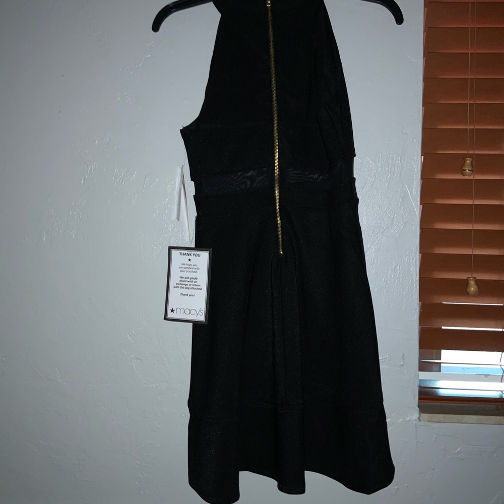 BLACK EMERALD SUNDAE DRESS